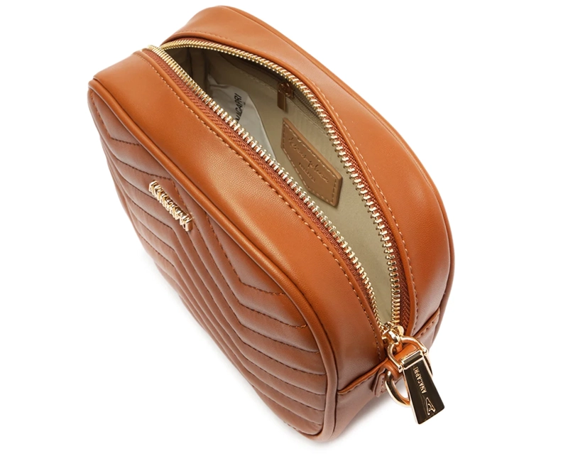 CARTERA MUJER ANACAPRI CAFE  BANDOLERA MEDIANA - 3