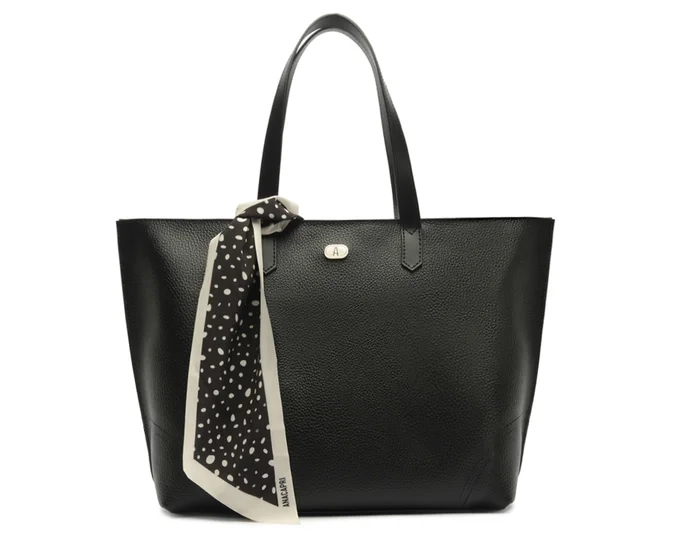 CARTERA MUJER ANACAPRI NEGRO SHOPPING - 1
