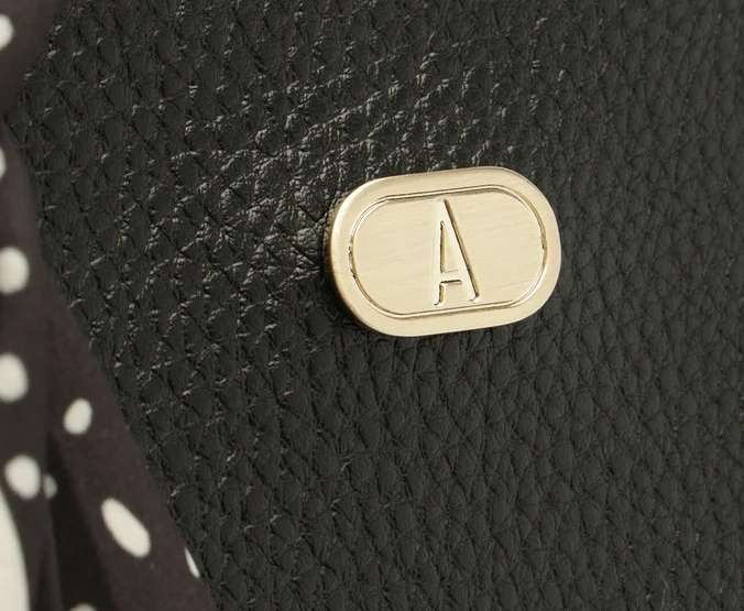 CARTERA MUJER ANACAPRI NEGRO SHOPPING - 5