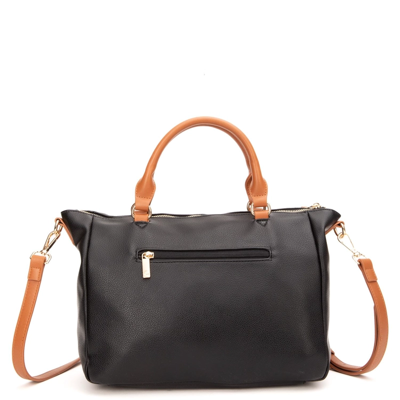 CARTERA MUJER GACEL NEGRO DOS ASAS MEDIANA - 3