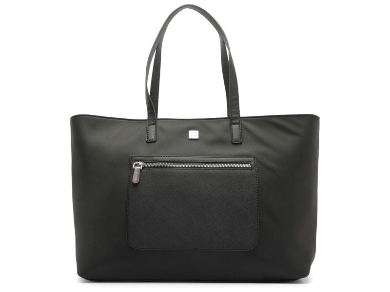 CARTERA MUJER ANACAPRI NEGRO SHOPPING - 1