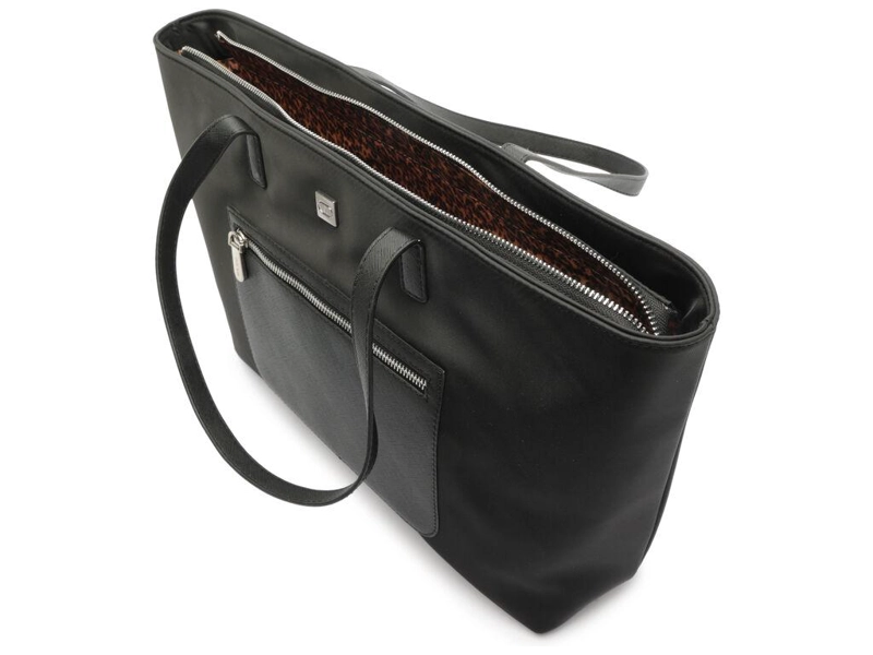 CARTERA MUJER ANACAPRI NEGRO SHOPPING - 4