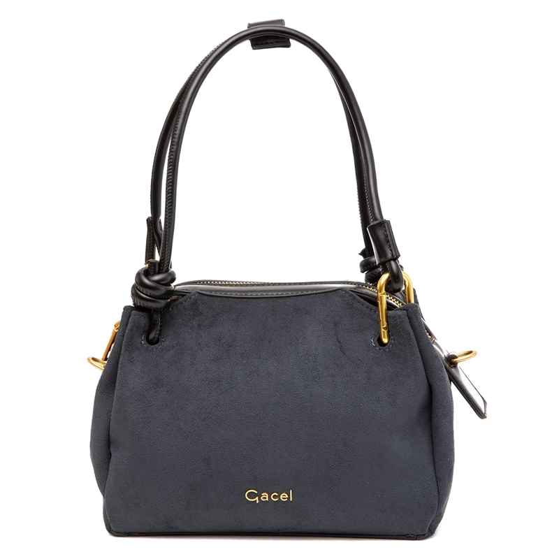 CARTERA MUJER GACEL AZUL DOS ASAS PEQUEÑA - 2