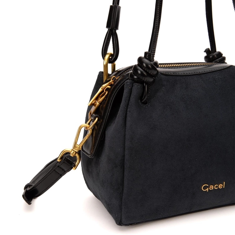 CARTERA MUJER GACEL AZUL DOS ASAS PEQUEÑA - 5