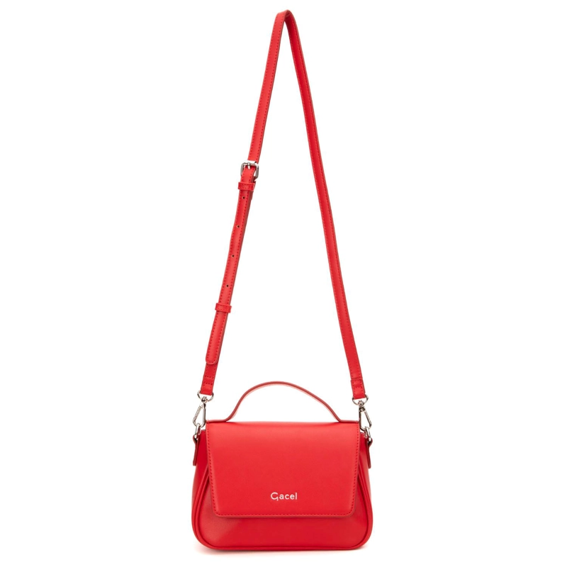 CARTERA MUJER GACEL ROJO BANDOLERA PEQUEÑA - 1