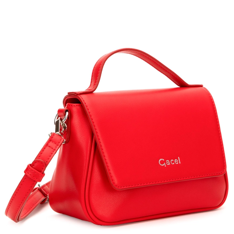 CARTERA MUJER GACEL ROJO BANDOLERA PEQUEÑA - 3