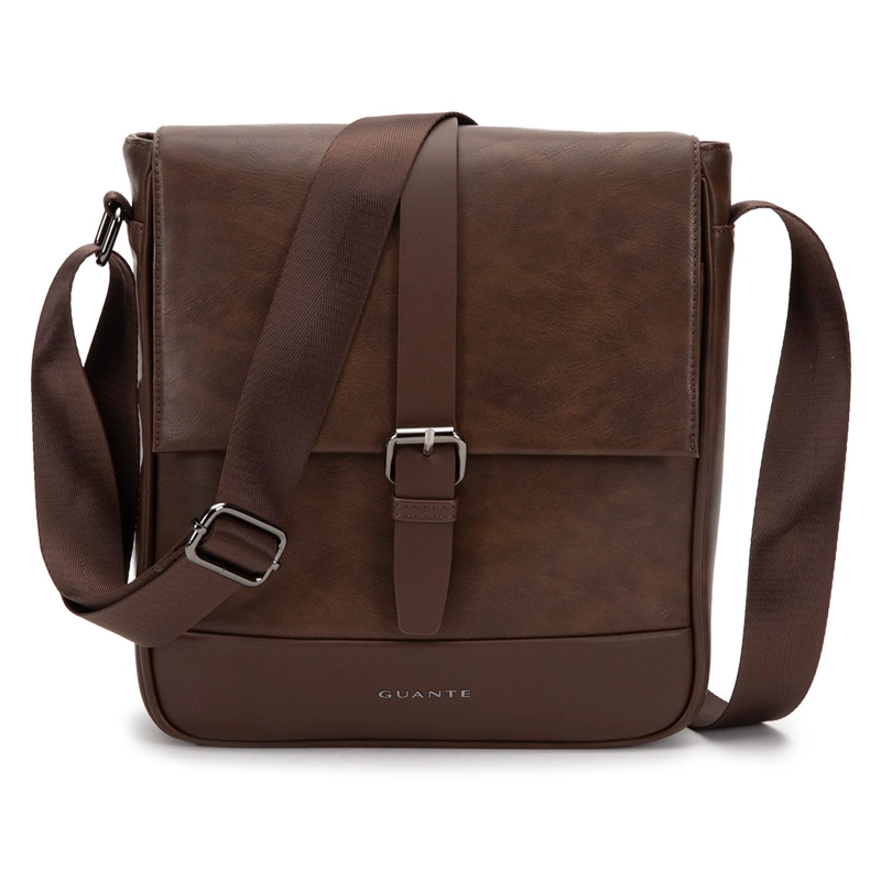 BOLSO HOMBRE GUANTE CHOCOLATE MORRAL - 1