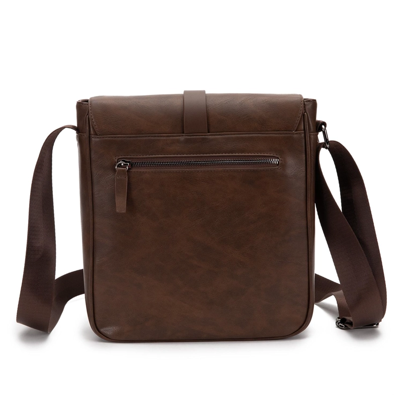 BOLSO HOMBRE GUANTE CHOCOLATE MORRAL - 2