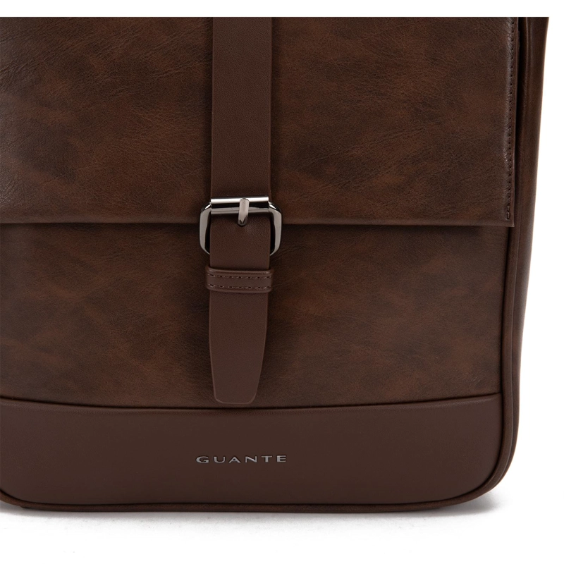 BOLSO HOMBRE GUANTE CHOCOLATE MORRAL - 5