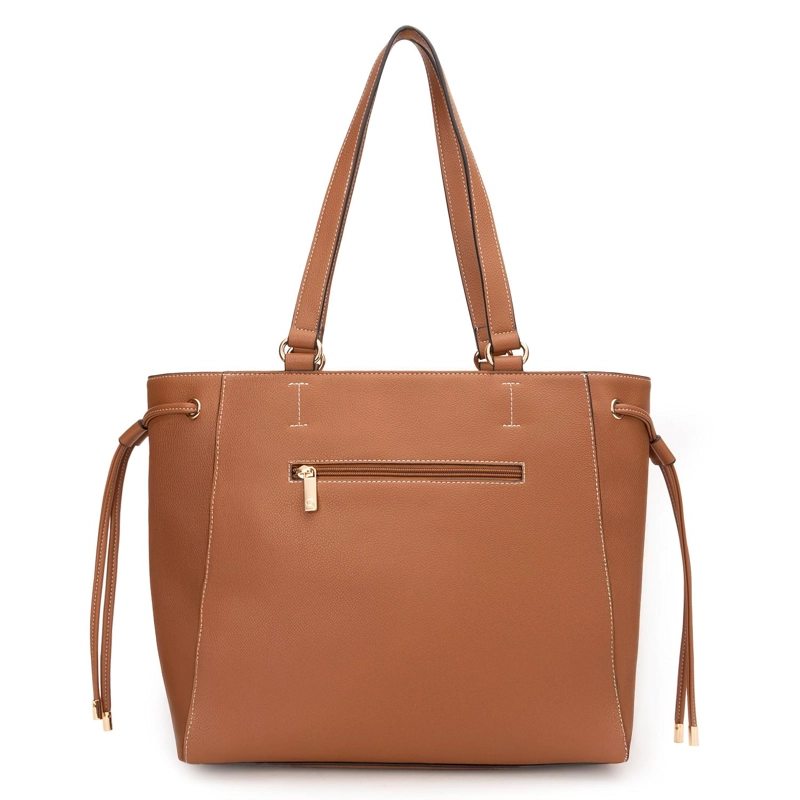 CARTERA MUJER GACEL TOSTADO SHOPPING - 2