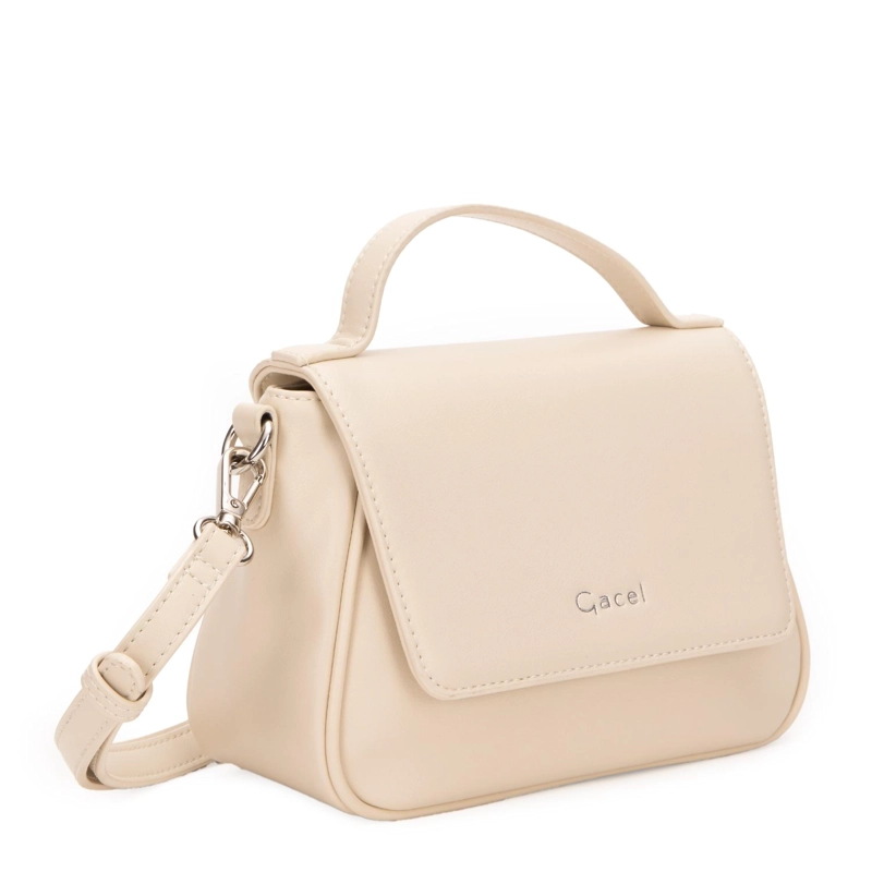 CARTERA MUJER GACEL OFF WHITE BANDOLERA PEQUEÑA - 3