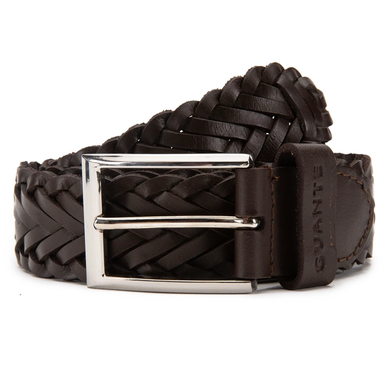CINTURON DE CUERO HOMBRE GUANTE CHOCOLATE - 1