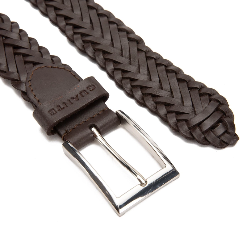 CINTURON DE CUERO HOMBRE GUANTE CHOCOLATE - 2