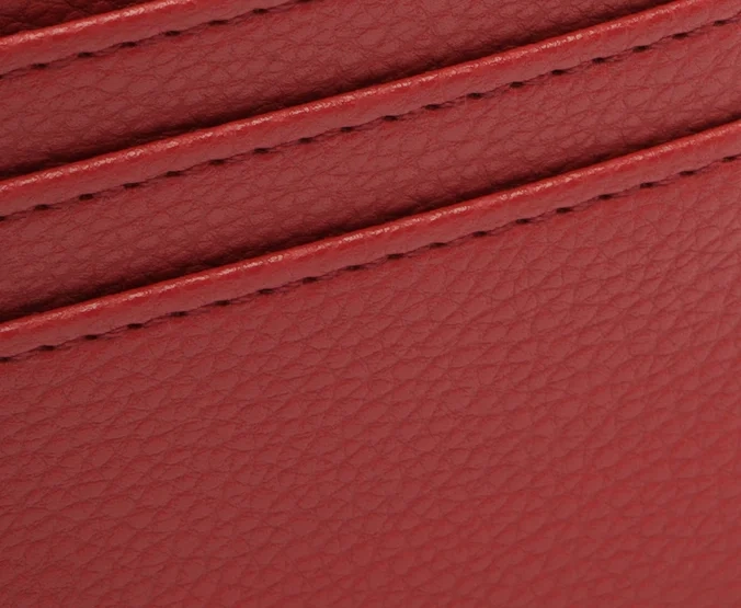 BILLETERA MUJER ANACAPRI ROJO TARJETERO - 3