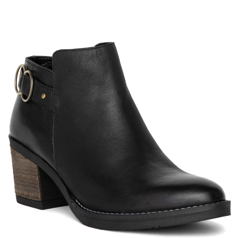 BOTIN DE CUERO MUJER GACEL NEGRO PIERA - 3