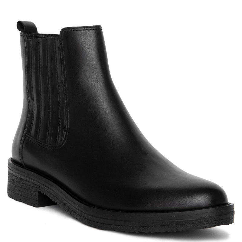 BOTIN DE CUERO MUJER GACEL NEGRO NORA 0660945 - 3