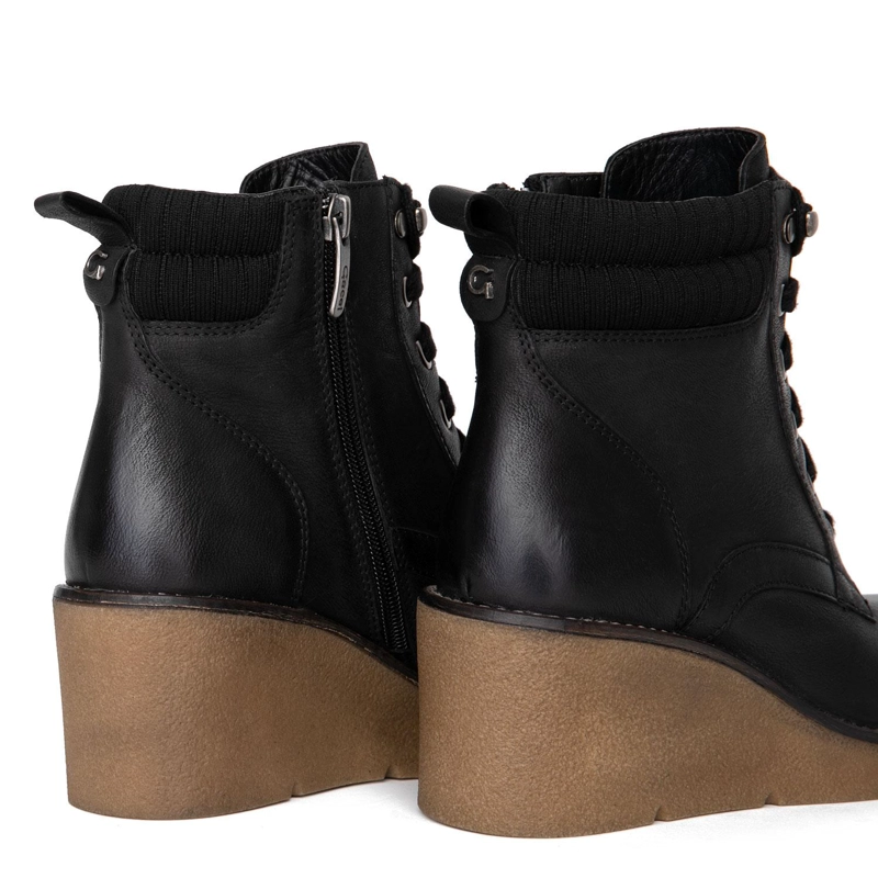 BOTIN DE CUERO MUJER GACEL NEGRO LEDY - 5