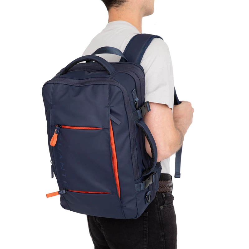 MOCHILA HOMBRE GUANTE MARINO VIAJE - 2