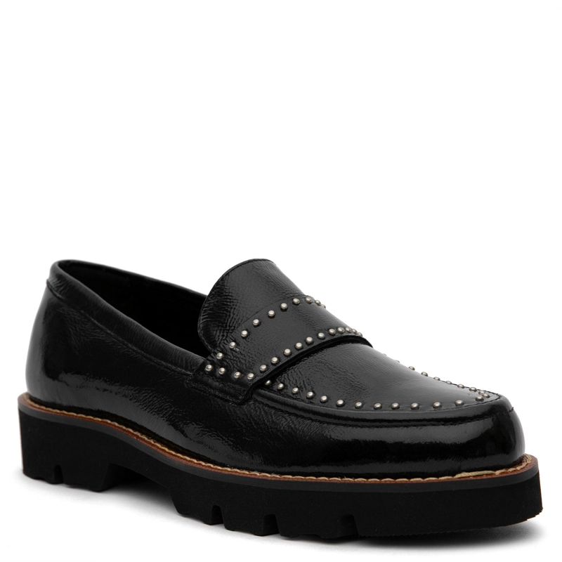 MOCASIN DE CUERO MUJER GACEL NEGRO MORGAN 0660929 - 2