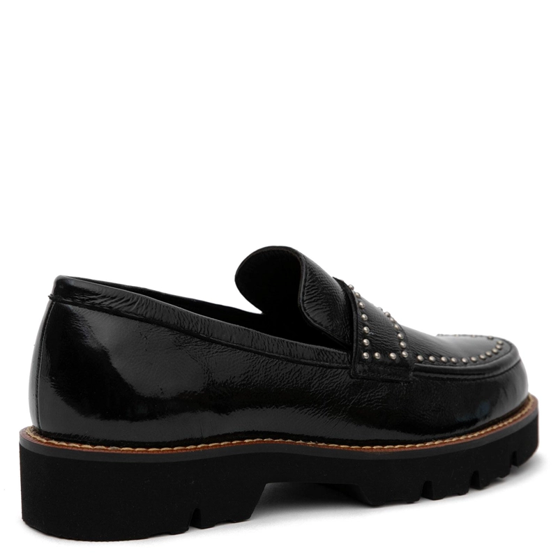 MOCASIN DE CUERO MUJER GACEL NEGRO MORGAN 0660929 - 4