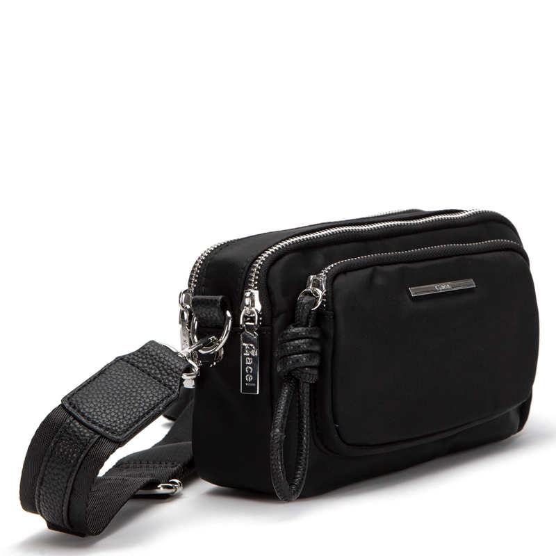 CARTERA MUJER GACEL NEGRO BANDOLERA PEQUEÑA - 3