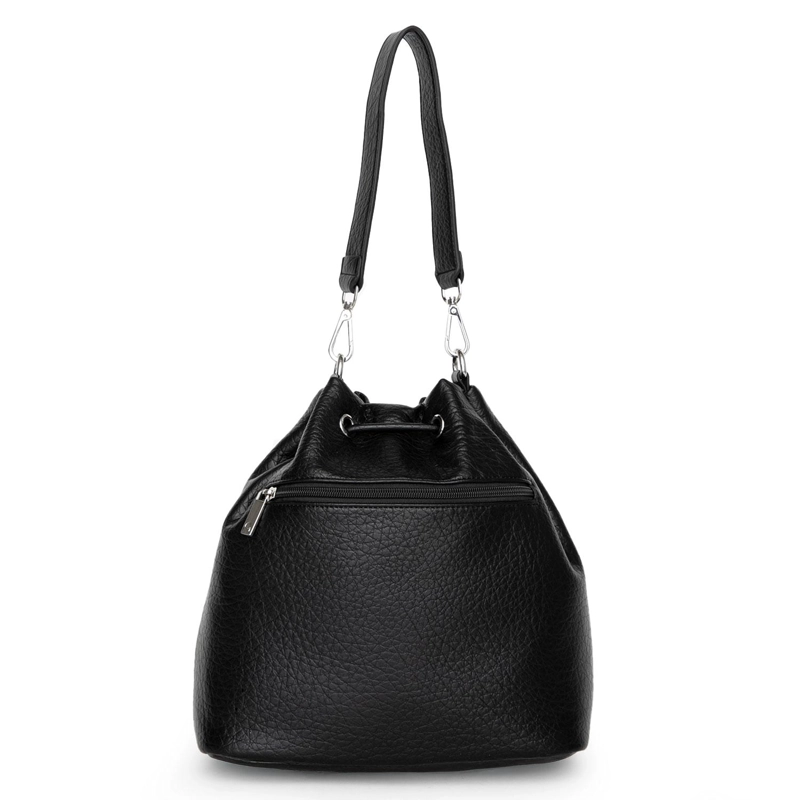 CARTERA MUJER GACEL NEGRO BUCKET - 4