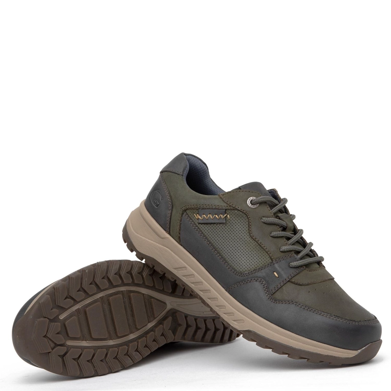 ZAPATO DE CUERO HOMBRE GUANTE VERDE NAIROBI - 4