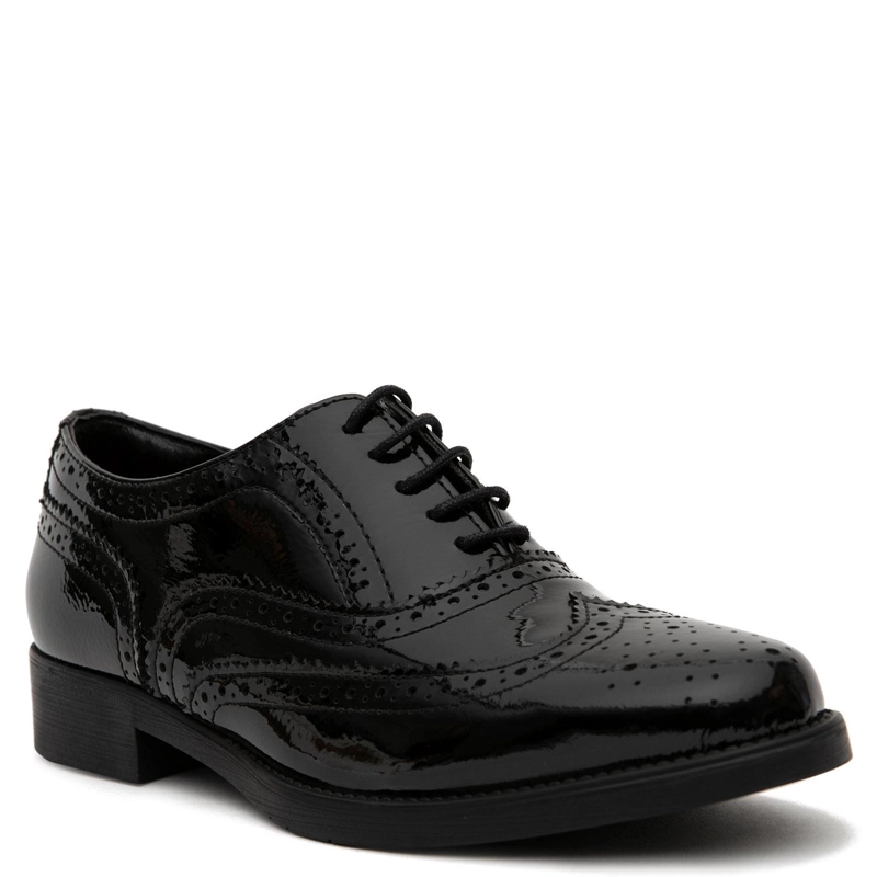 ZAPATO DE CUERO MUJER GACEL NEGRO HORTENCIA - 3