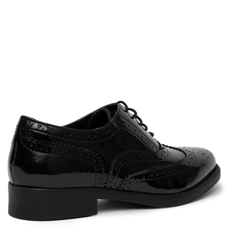 ZAPATO DE CUERO MUJER GACEL NEGRO HORTENCIA 0660828 - 4