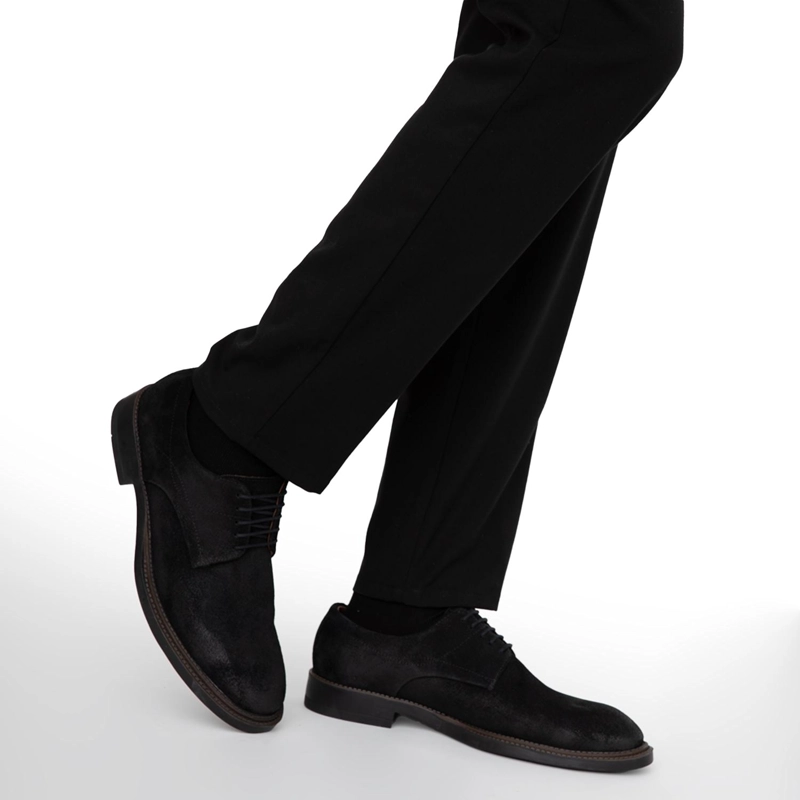 ZAPATO DE CUERO HOMBRE GUANTE NEGRO LISBOURN 0036171 - 2
