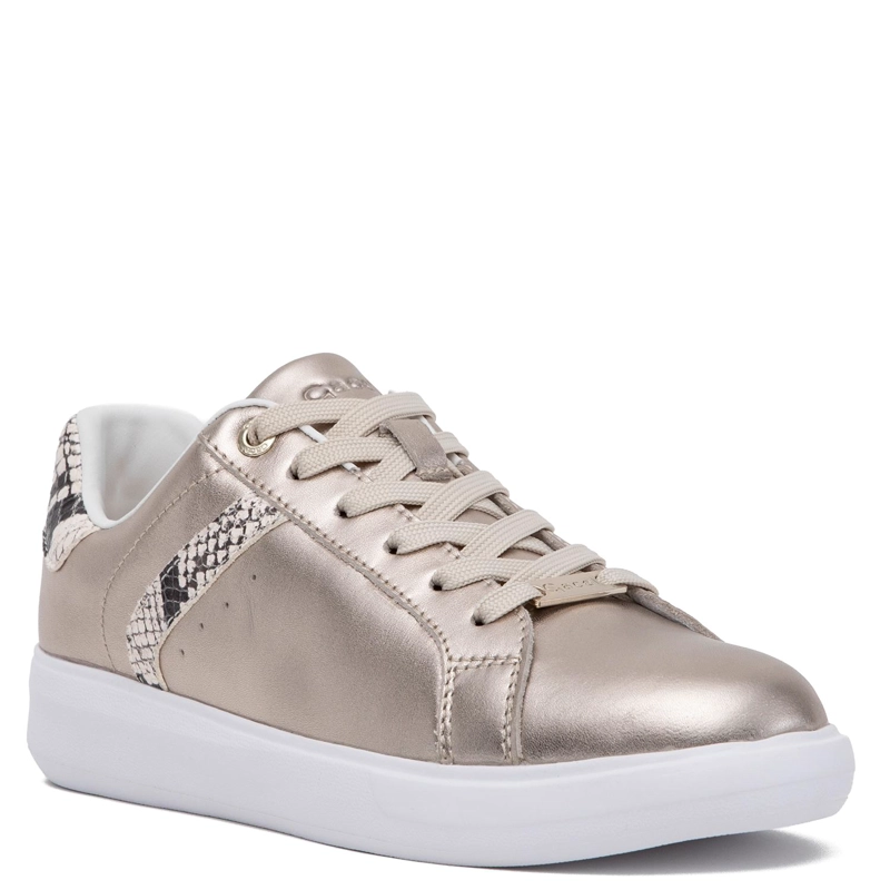 ZAPATILLA DE CUERO MUJER GACEL DORADO ROSALIA - 3