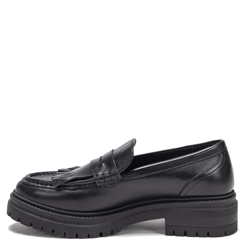 MOCASIN DE CUERO MUJER GACEL NEGRO TIMOTHY - 3