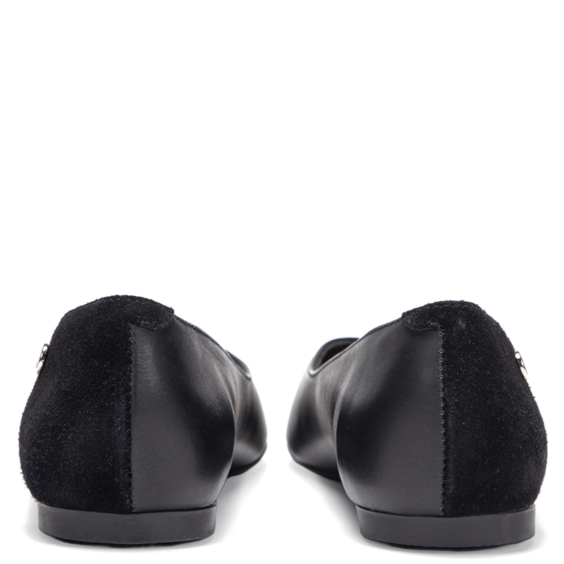 BALLERINA DE CUERO MUJER GACEL NEGRO KIM - 5