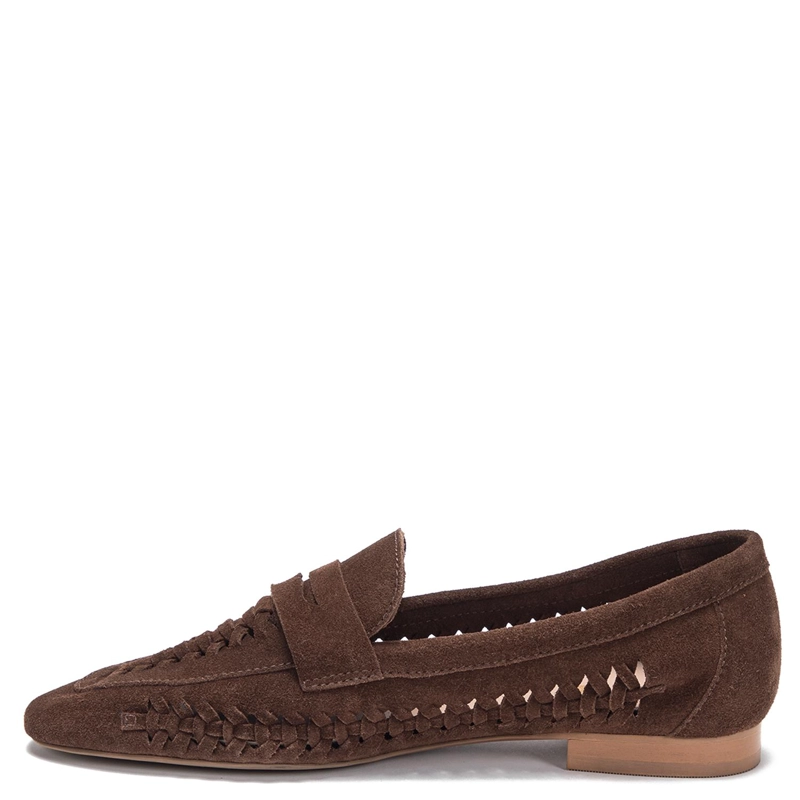 MOCASIN DE CUERO MUJER GACEL CHOCOLATE ELODIE - 3
