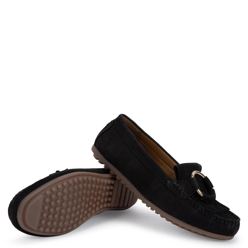 MOCASIN DE CUERO MUJER GACEL BURDEO QUINN - 4