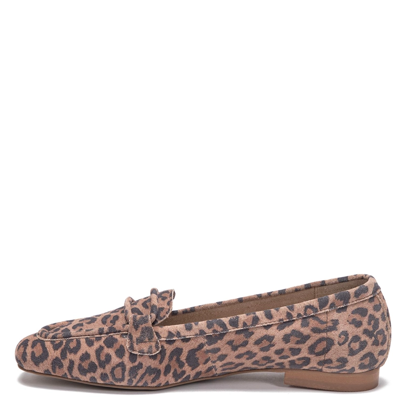 MOCASIN DE CUERO MUJER GACEL LEOPARDO GEMMA - 3