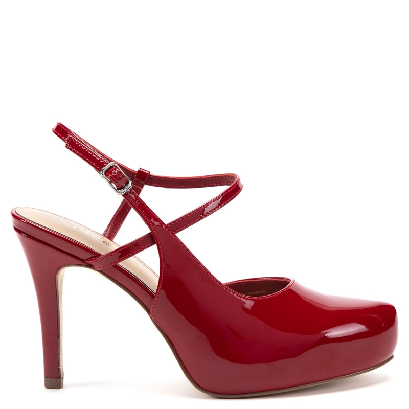 ZAPATO DE CUERO MUJER GACEL ROJO OLGA - 1