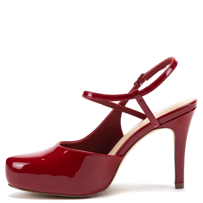 ZAPATO DE CUERO MUJER GACEL ROJO OLGA - 3