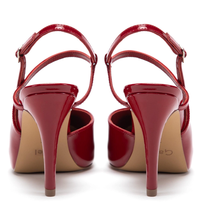 ZAPATO DE CUERO MUJER GACEL ROJO OLGA - 5