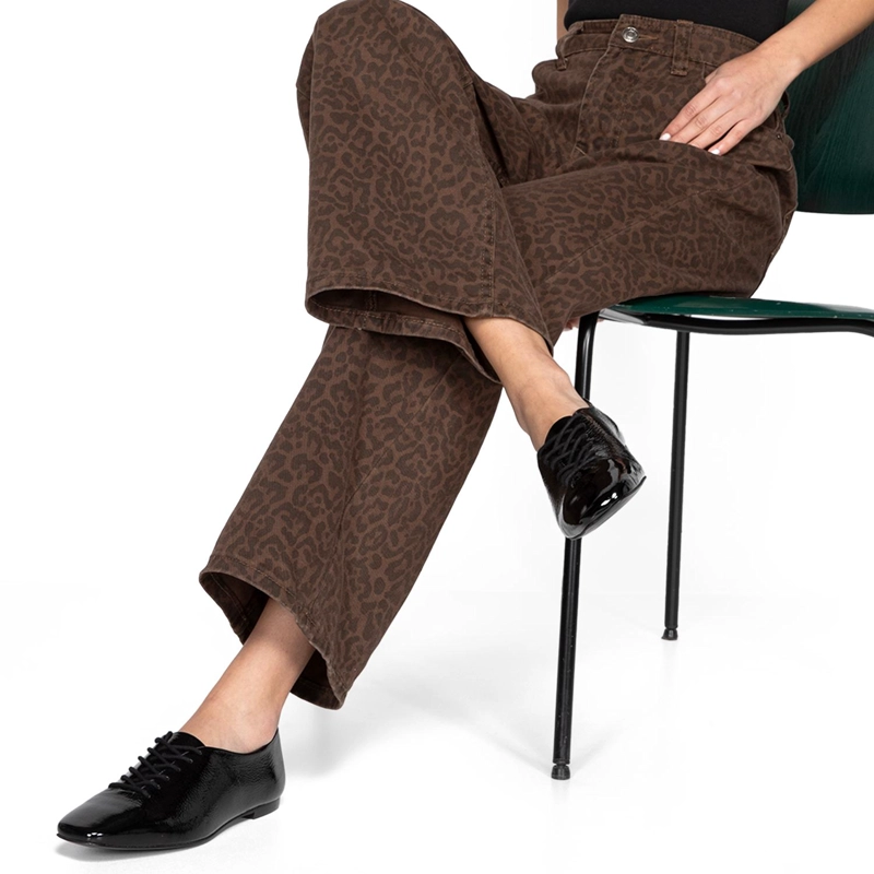 ZAPATO DE CUERO MUJER GACEL NEGRO LONDI - 2