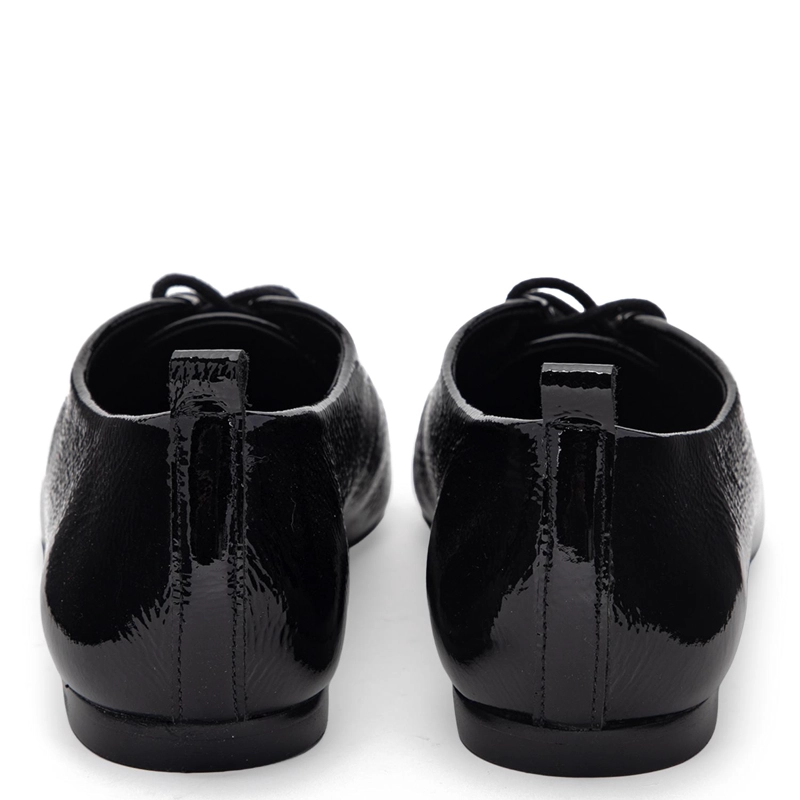ZAPATO DE CUERO MUJER GACEL NEGRO LONDI - 5