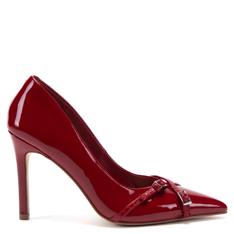 ZAPATO DE CUERO MUJER GACEL ROJO BEGA 0661128 - 1