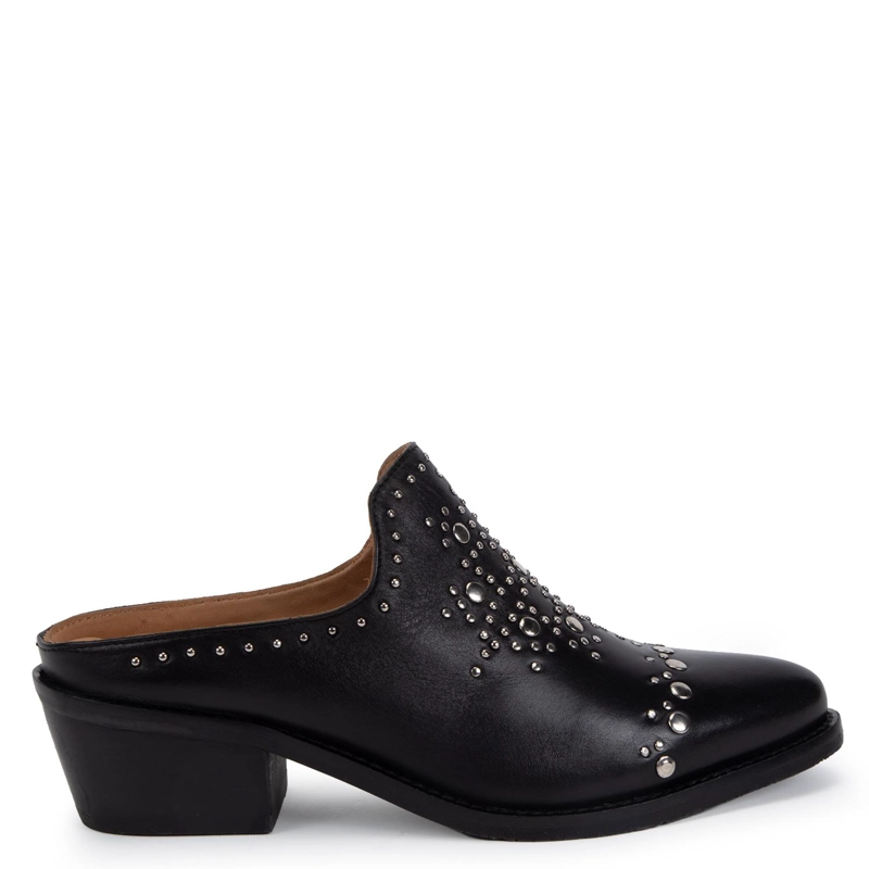 ZAPATO DE CUERO MUJER GACEL NEGRO SHEYLA - 1