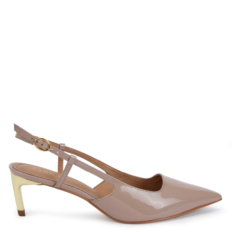 ZAPATO DE CUERO MUJER GACEL TAUPE MORITS - 1