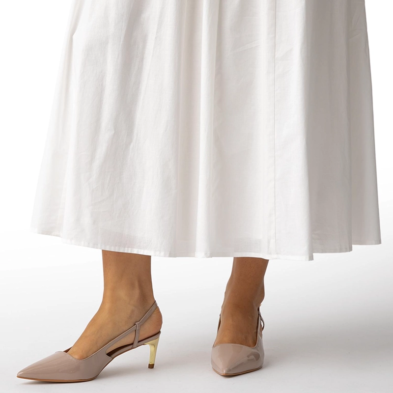 ZAPATO DE CUERO MUJER GACEL TAUPE MORITS - 2