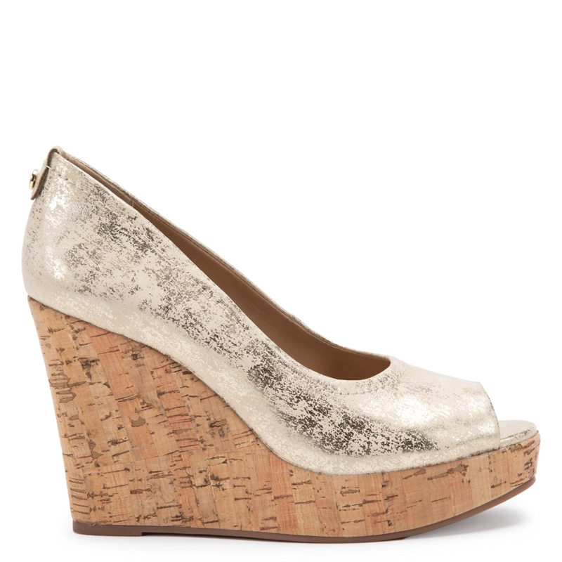 ZAPATO DE CUERO MUJER GACEL DORADO PIPPA - 1