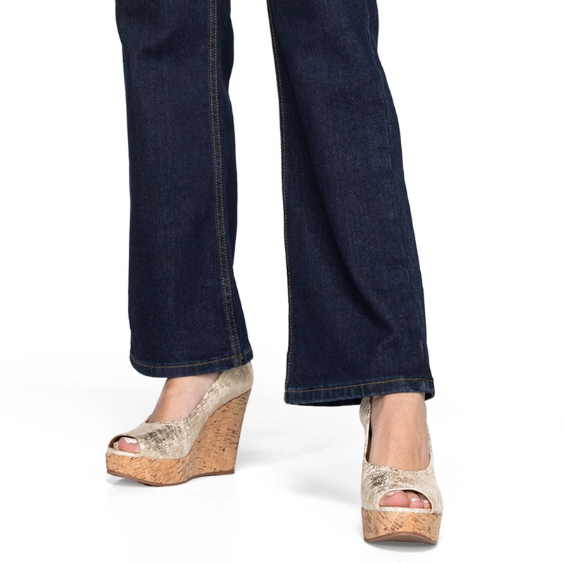 ZAPATO DE CUERO MUJER GACEL DORADO PIPPA - 2