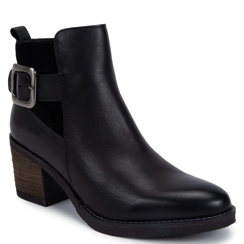 BOTIN DE CUERO MUJER GACEL NEGRO PIERA 0661369 - 3