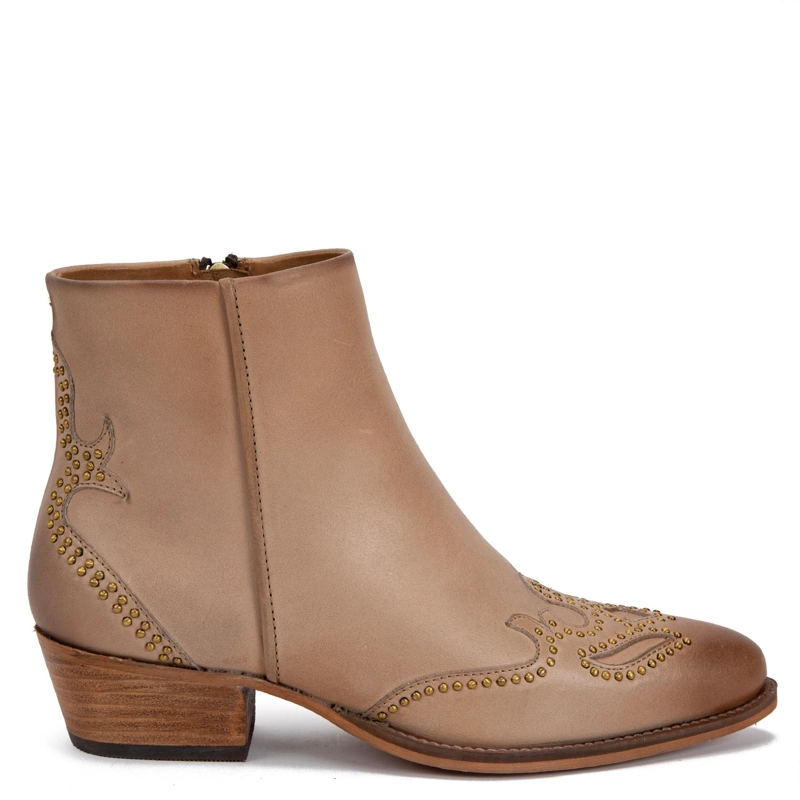 BOTIN DE CUERO MUJER GACEL ARENA ASHLEY 0661120 - 1