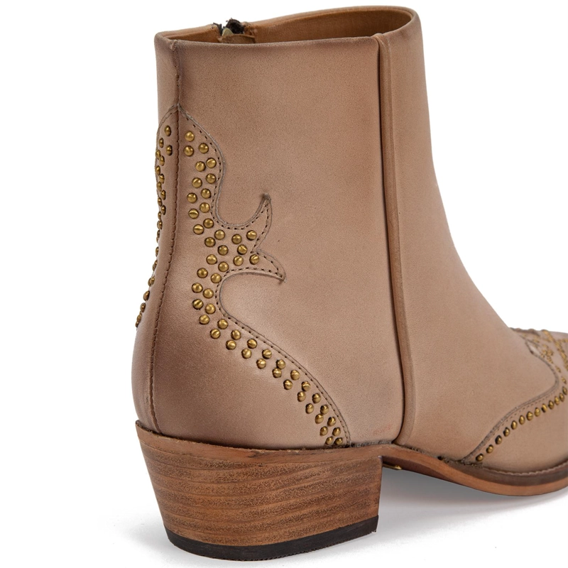 BOTIN DE CUERO MUJER GACEL ARENA ASHLEY 0661120 - 4